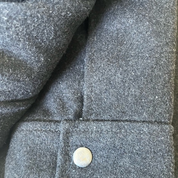 Old Navy Gray Wool Coat size XL/TG/XG - Picture 16 of 16